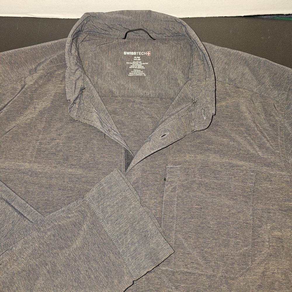 SWISS TECH Men's Button Down Shirt XL